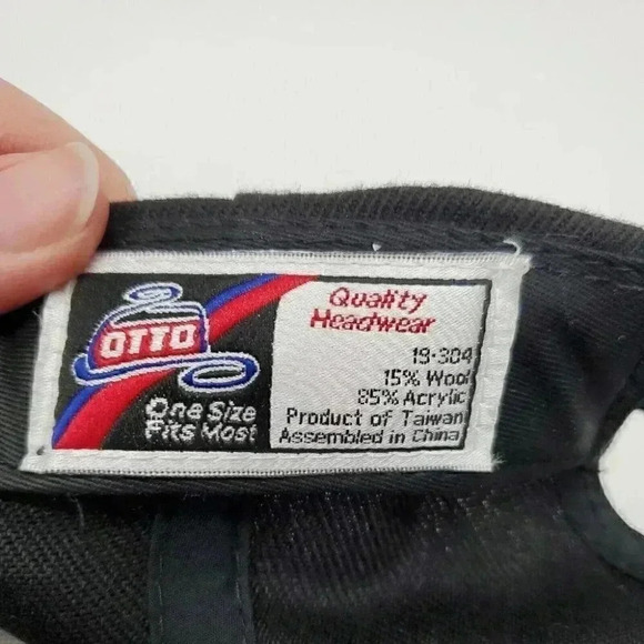 Operation Iraqi Freedom Wool Blend Black Men's Hat Adjustable - Picture 6 of 6